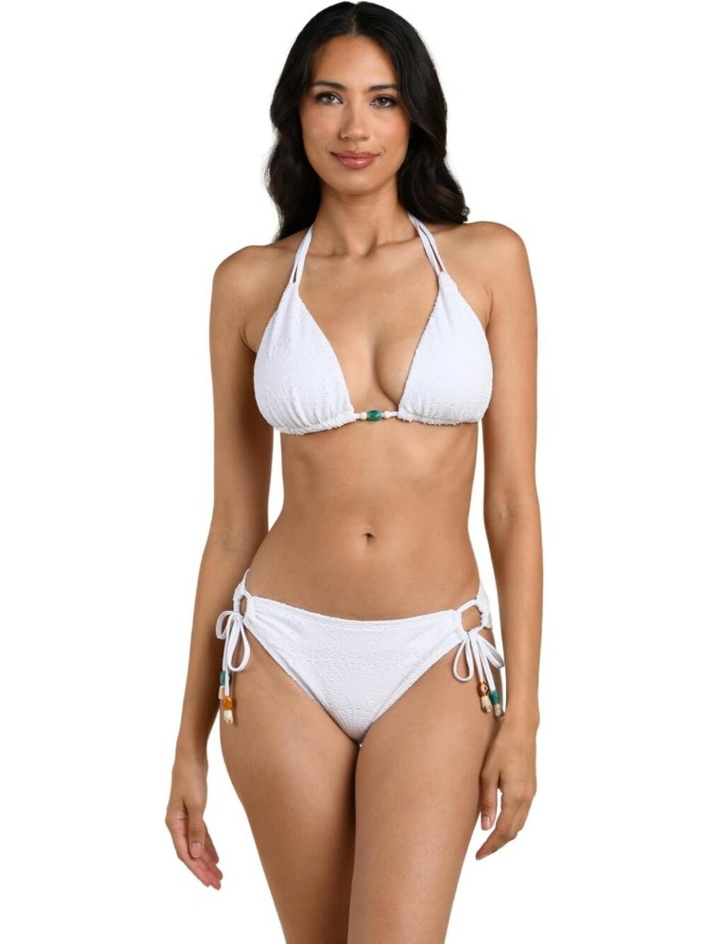 Chic Women's Halter Bikini Swimsuit Top - Stylish Swimwear for Beach & Pool